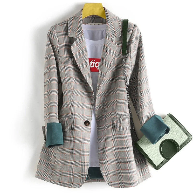 CNACNOO Women's Business Casual Suit Office Clothes for Women Coats Woman Autumn Elegant Long Women's Vintage Designed Coat
CNACNOO Women's Business Casual Suit Office Clothes for Women Coats Woman Autumn Elegant Long Women's Vintage Designed Coat