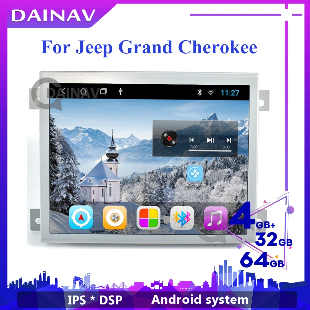 Автомобильный радиоприемник на Android, HD Авторадио, мультимедийный плеер для jeep grand cherokee, GPS-навигация, стереомагнитола, магнитная лента
Автомобильный радиоприемник на Android, HD Авторадио, мультимедийный плеер для jeep grand cherokee, GPS-навигация, стереомагнитола, магнитная лента