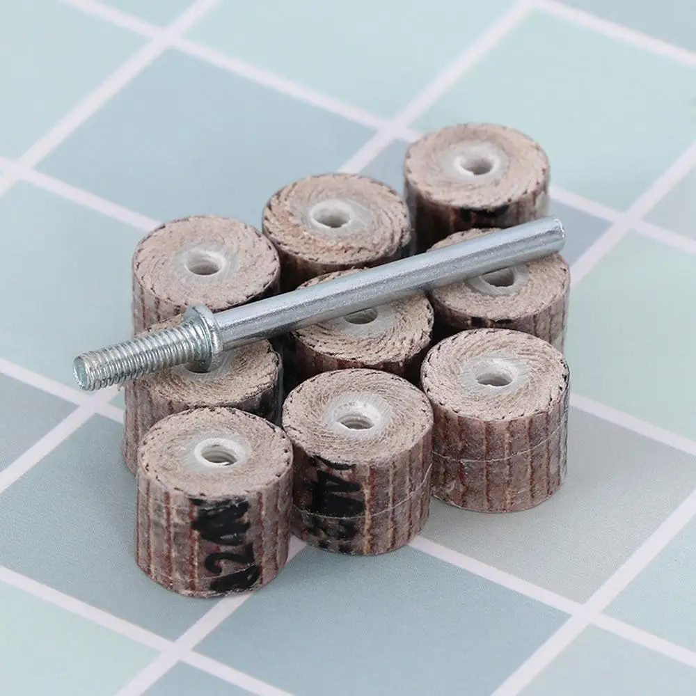 10X10x3mm Grinding Rotary Tool Dremel Accessories Sanding Flap Wheels with Mandrel 240-Grit
10X10x3mm Grinding Rotary Tool Dremel Accessories Sanding Flap Wheels with Mandrel 240-Grit