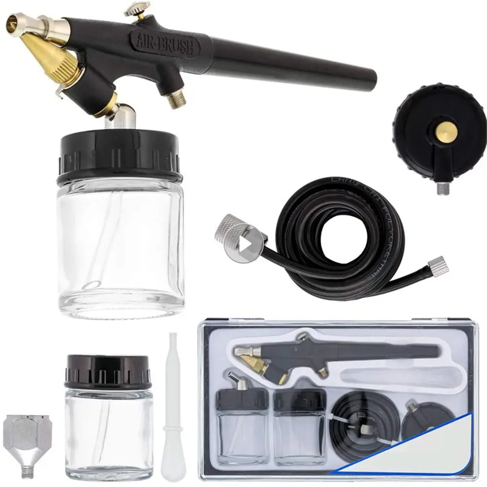 0.8mm Art Painting Spray Pen Single Board Machine Pressure Supplies 1 Set Airbrush Compressor Lower Pot Type Spray Pen Big Head
0.8mm Art Painting Spray Pen Single Board Machine Pressure Supplies 1 Set Airbrush Compressor Lower Pot Type Spray Pen Big Head