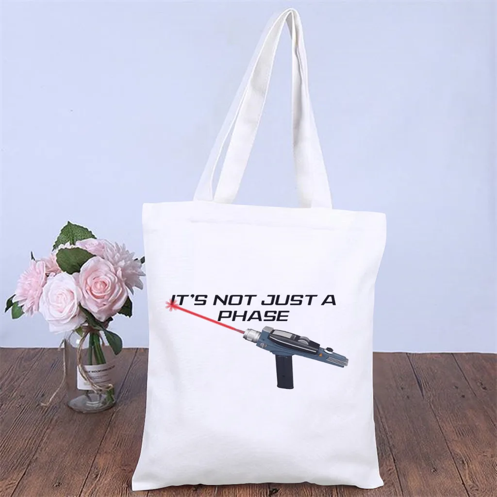 A Phased ApproachHandbag Star Trek Science TV Shoulder Canvas Bags Student Pocket Double Print Shopper HandBags Large Tote Bag
A Phased ApproachHandbag Star Trek Science TV Shoulder Canvas Bags Student Pocket Double Print Shopper HandBags Large Tote Bag