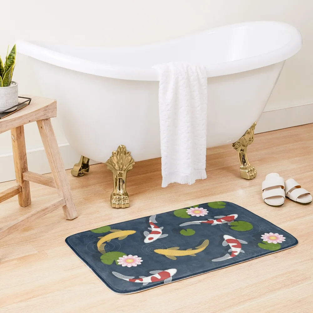 Japanese Koi Fish Pond Camper Carpet Bathroom Entrance Doormat Bath Indoor Floor Rugs Absorbent Mat Anti-slip Kitchen Rug
Japanese Koi Fish Pond Camper Carpet Bathroom Entrance Doormat Bath Indoor Floor Rugs Absorbent Mat Anti-slip Kitchen Rug