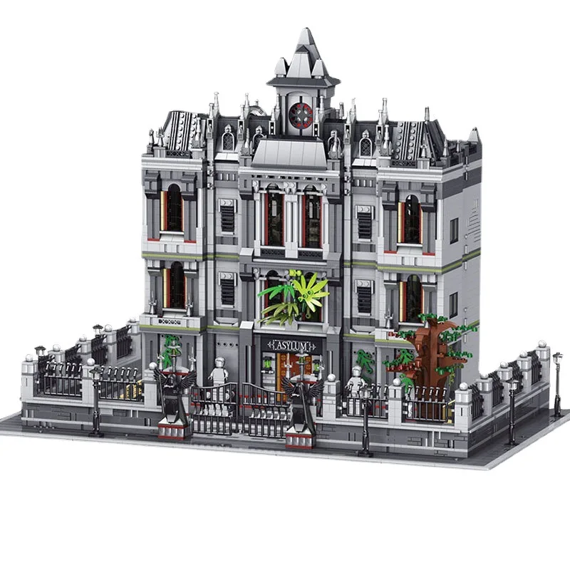 Super 18K Creative Panorama K128 Madman Nursing Home MOC Building Small Particle Assembled Building Block Toy Model
Super 18K Creative Panorama K128 Madman Nursing Home MOC Building Small Particle Assembled Building Block Toy Model