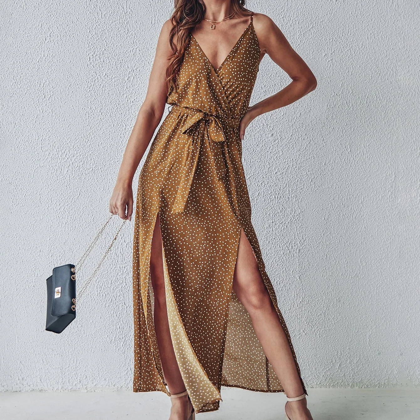Dresses For Women 2023 Summer New V-Neck Sexy Floral Lace Up High Split Beach Sleeveless Casual Dress Vestidos Elegantes Mujer
Dresses For Women 2023 Summer New V-Neck Sexy Floral Lace Up High Split Beach Sleeveless Casual Dress Vestidos Elegantes Mujer