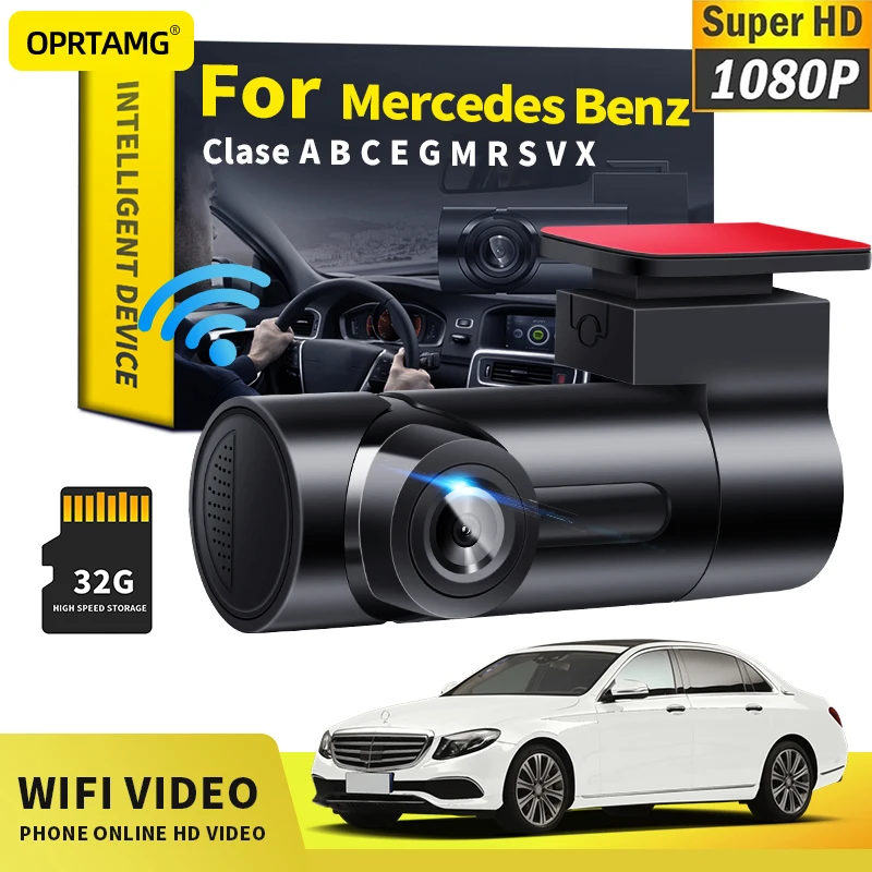 Автомобильный видеорегистратор MSC 1080P HD камера WiFi видеорегистратор для Mercedes Benz Clase A B C E G M R S V X 2000-2022 2021 2020 2009 2008
Автомобильный видеорегистратор MSC 1080P HD камера WiFi видеорегистратор для Mercedes Benz Clase A B C E G M R S V X 2000-2022 2021 2020 2009 2008