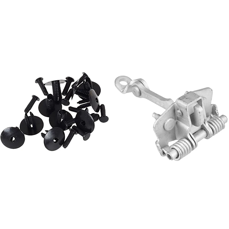 1 Pcs Front Door Hinge Check Stopper Strap & 50Pcs Fender Lined With Fasteners Rivet Snaps Panel Snaps
1 Pcs Front Door Hinge Check Stopper Strap & 50Pcs Fender Lined With Fasteners Rivet Snaps Panel Snaps