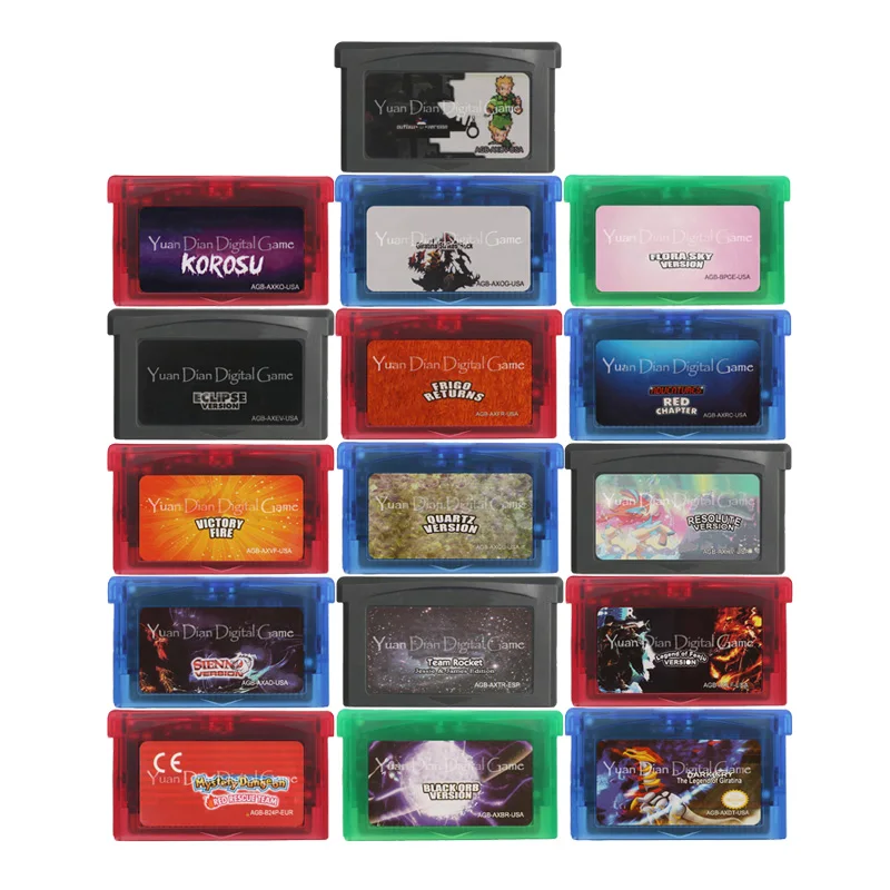Pokeon Series Flora Sky Games 32 Bits Video Cartridge Console Game Card English Language US Version
Pokeon Series Flora Sky Games 32 Bits Video Cartridge Console Game Card English Language US Version