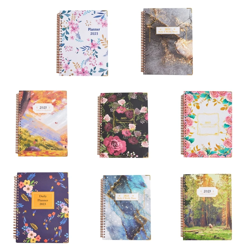 A5 Spiral Planner Notebook Dated Pages 12 Months Reference 2023.01-2023.12
A5 Spiral Planner Notebook Dated Pages 12 Months Reference 2023.01-2023.12