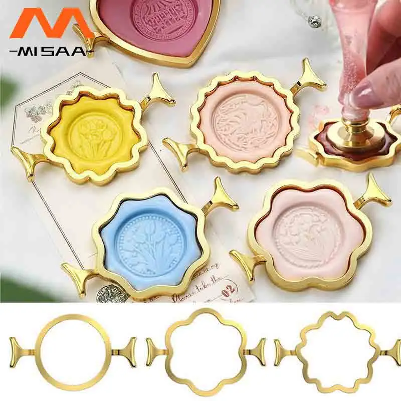 Wax Seal Stamps Rings Metal Sealing Wax Molds Holder For DIY Scrapbook Gift Envelope Card Decoration Stamping Sealing Fix Shapes
Wax Seal Stamps Rings Metal Sealing Wax Molds Holder For DIY Scrapbook Gift Envelope Card Decoration Stamping Sealing Fix Shapes