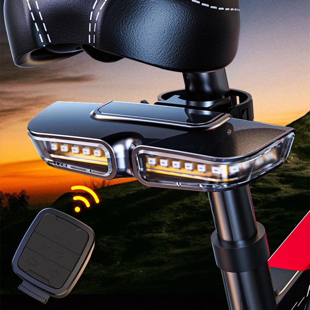 20 LED BICYCLE Remote Control Turn Signal Taillight Cycling Equipment Waterproof Bike Safety Night Riding Warning Rear Lamp USB
20 LED BICYCLE Remote Control Turn Signal Taillight Cycling Equipment Waterproof Bike Safety Night Riding Warning Rear Lamp USB