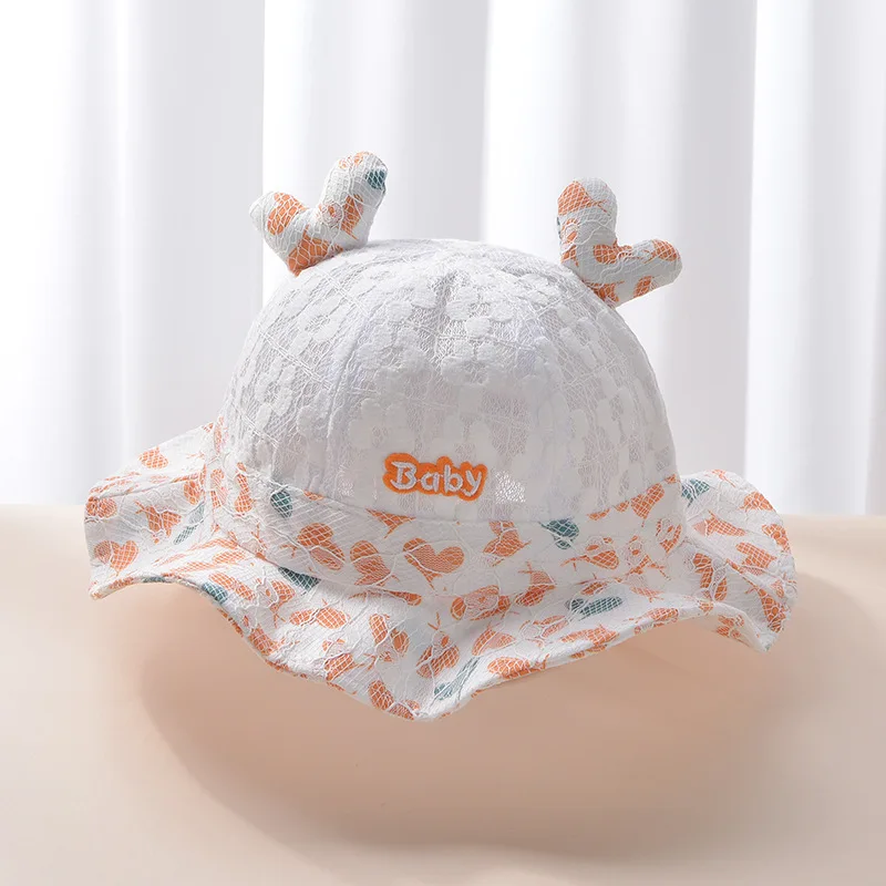Cute Baby Sunhat Children's Hat Summer Mesh Breathable Cap Flower Printing Bucket Hat Basin Fisherman Sunshade Hat Head Wear
Cute Baby Sunhat Children's Hat Summer Mesh Breathable Cap Flower Printing Bucket Hat Basin Fisherman Sunshade Hat Head Wear