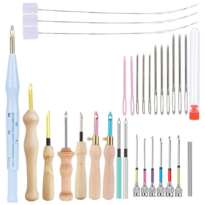 Punch Needle Kit Adjustable Punch Needle Tool, For Embroidery Floss Stitching Beginner
Punch Needle Kit Adjustable Punch Needle Tool, For Embroidery Floss Stitching Beginner