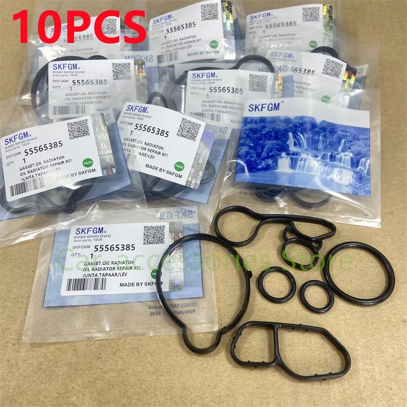 10 шт. прокладки масляного радиатора для Chevrolet Cruze 2011-2015 Sonic Trax Encore 1.4L Opel Astra 55565385 
10 шт. прокладки масляного радиатора для Chevrolet Cruze 2011-2015 Sonic Trax Encore 1.4L Opel Astra 55565385