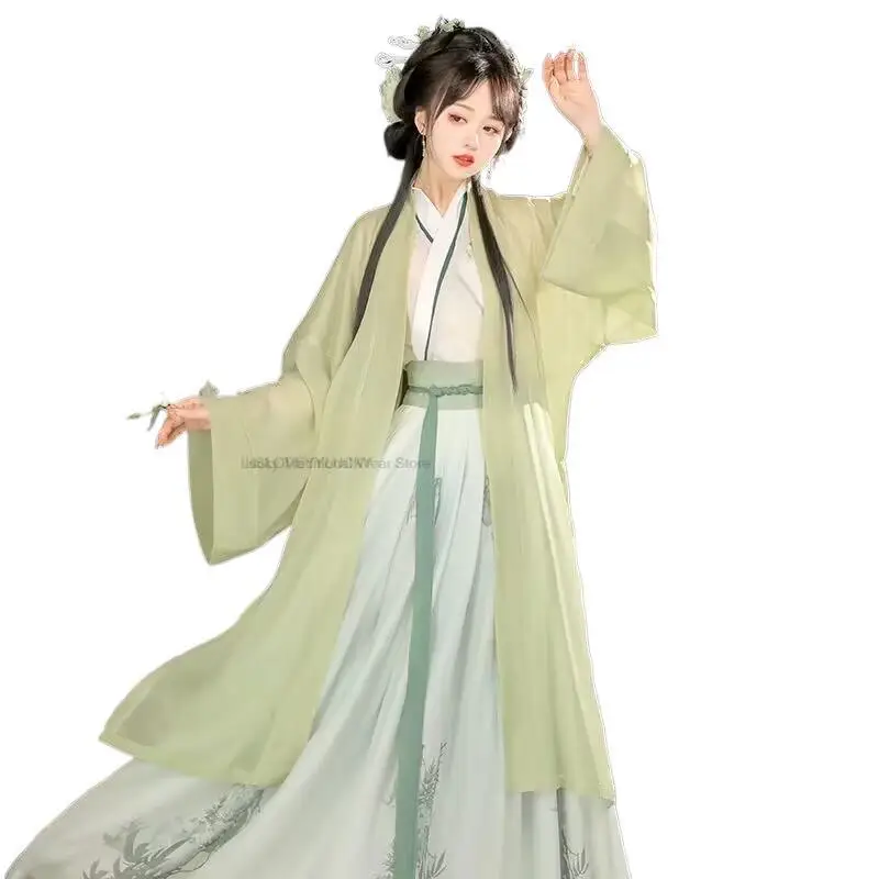 Hanfu Dress Women Ancient Chinese Song Dynasty Hanfu Set Female Cosplay Costume Party Summer Hanfu Dress 3pcs Sets For Women
Hanfu Dress Women Ancient Chinese Song Dynasty Hanfu Set Female Cosplay Costume Party Summer Hanfu Dress 3pcs Sets For Women