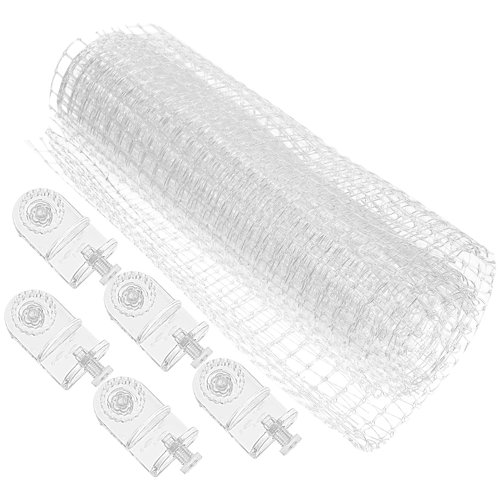 1 Set Household Invisible Practical Anti-wear Practical Fish Tank Net for Fish Tank Protection Aquarium Home
1 Set Household Invisible Practical Anti-wear Practical Fish Tank Net for Fish Tank Protection Aquarium Home