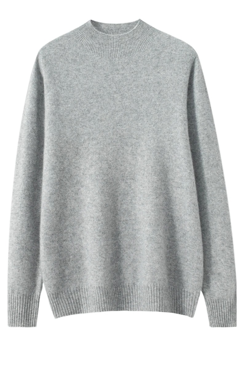 KOIJINSKY Men's autumn/winter cashmere one-line ready-made semi-turtleneck knitted cashmere sweater
KOIJINSKY Men's autumn/winter cashmere one-line ready-made semi-turtleneck knitted cashmere sweater