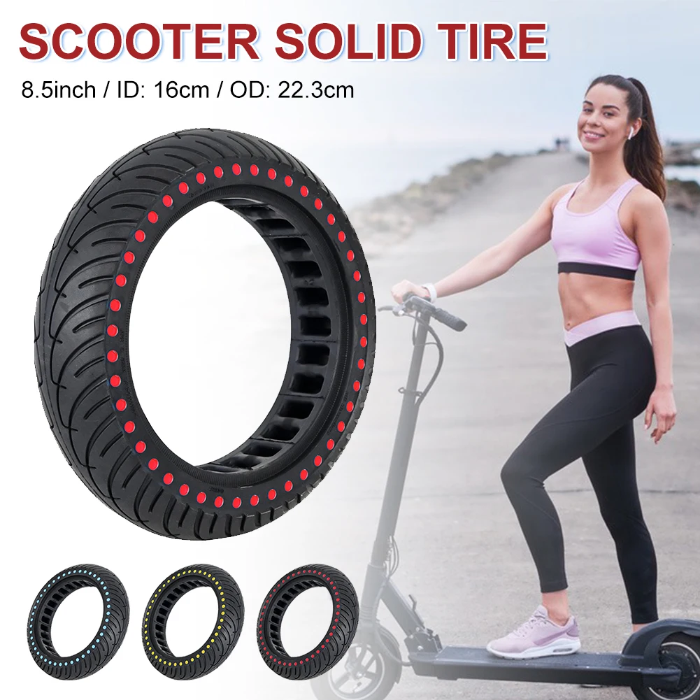 New 8.5inch Electric Scooter Tyre For Xiaomi M365/Pro/4S/Pro2 Scooter Rubber Tire Puncture-Resistant Explosion-Proof Solid Tire
New 8.5inch Electric Scooter Tyre For Xiaomi M365/Pro/4S/Pro2 Scooter Rubber Tire Puncture-Resistant Explosion-Proof Solid Tire