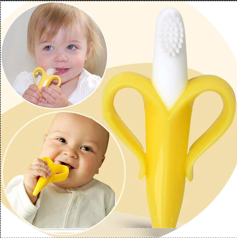 Silicone Banana toothbrushFood Grade Rodent SiliconeTeether Dinosaur Fox Raccoon Elephant Baby Teething Toys DIY Pacifier Chain
Silicone Banana toothbrushFood Grade Rodent SiliconeTeether Dinosaur Fox Raccoon Elephant Baby Teething Toys DIY Pacifier Chain