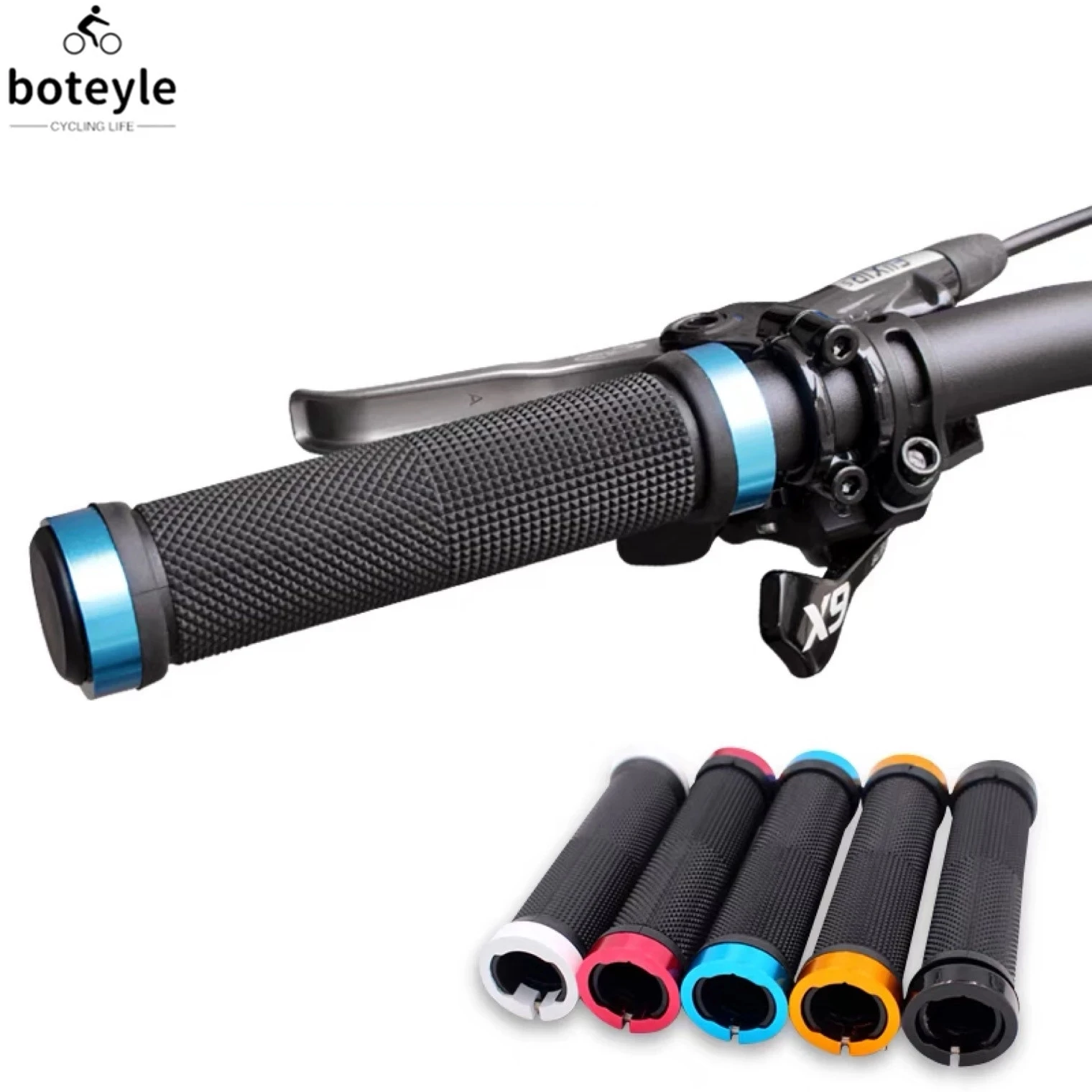 Bicycle Grips MTB Bike Handbar Grips Rubber Non-slip Aluminum Bilateral Lock Cycling Bmx Handle Grips Bikes Handlebar Grips
Bicycle Grips MTB Bike Handbar Grips Rubber Non-slip Aluminum Bilateral Lock Cycling Bmx Handle Grips Bikes Handlebar Grips