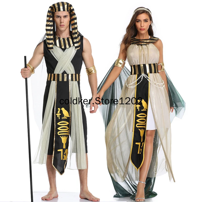 

Сексуальный Костюм Фараона из грецианской богини атены, египетского фараона, костюмы для взрослых на Хэллоуин, карнавал вечерние, косплей, нарядное платье, одежда