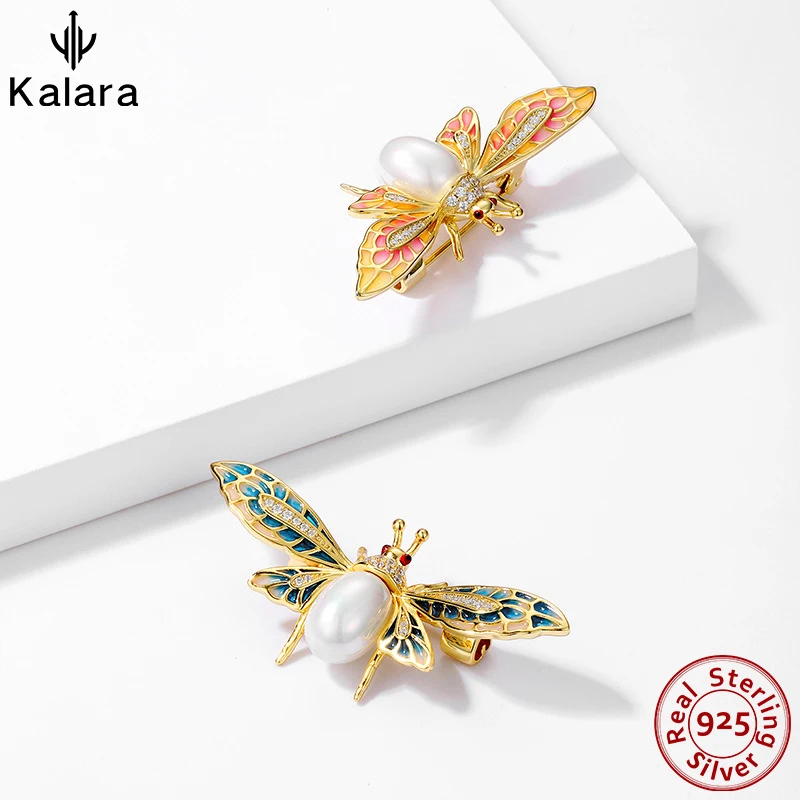 S925 Sterling Silver Bee Brooch Enamel Pearl Pin Women's Stylish Luxury Vintage Gift Prevent Openings in Clothing Zircon Corsage
S925 Sterling Silver Bee Brooch Enamel Pearl Pin Women's Stylish Luxury Vintage Gift Prevent Openings in Clothing Zircon Corsage