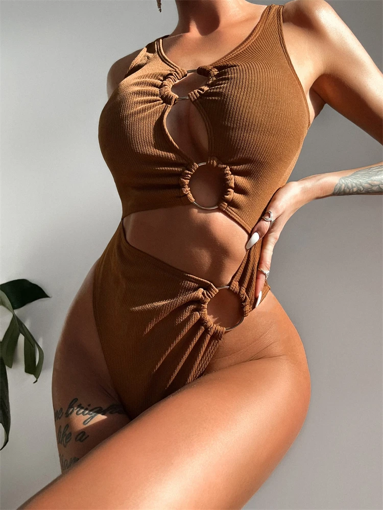 One Piece Women Swimsuit 2023 New Solid Sling Ribbed Swimwear Sexy Bodysuit Monokini Hollow Out Summer Beach Bathing Suit Female
One Piece Women Swimsuit 2023 New Solid Sling Ribbed Swimwear Sexy Bodysuit Monokini Hollow Out Summer Beach Bathing Suit Female