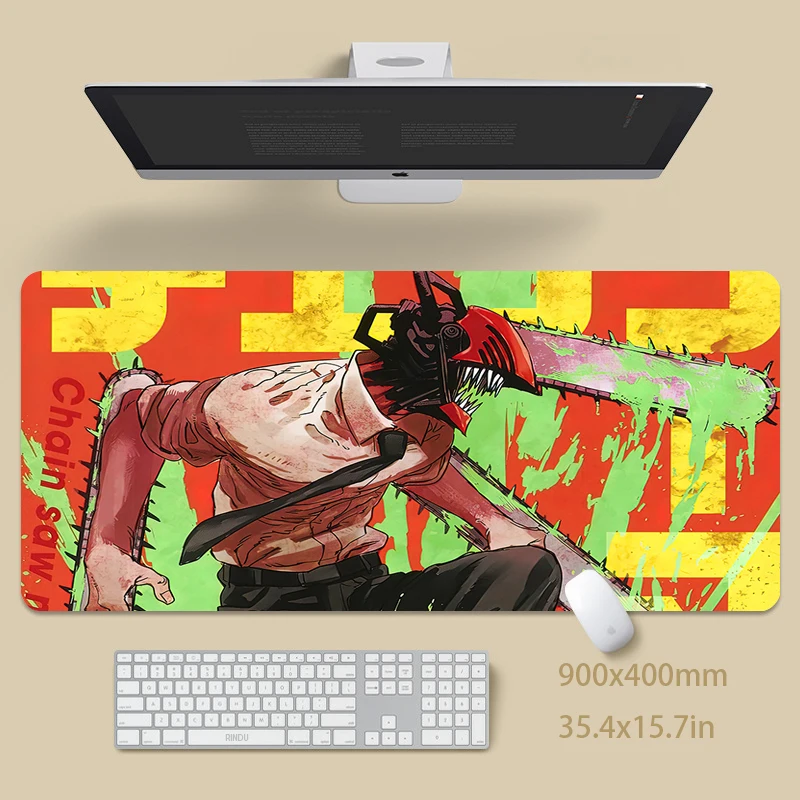 Mouse Pad Chainsaw Man Large Gamer Mousepad Keyboard Mat XXXL Mouse Mats 31.4x11.8in Rubber Desk Pad Design Desk Rug
Mouse Pad Chainsaw Man Large Gamer Mousepad Keyboard Mat XXXL Mouse Mats 31.4x11.8in Rubber Desk Pad Design Desk Rug