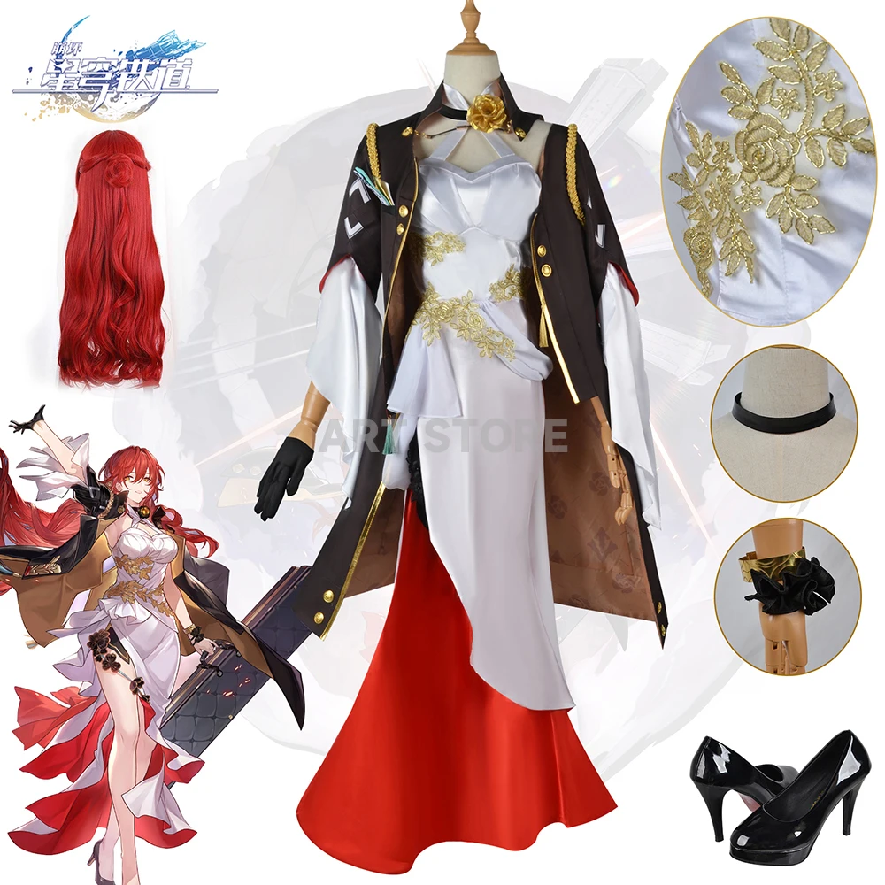 Honkai Himeko Cosplay Honkai Star Rail Cosplay Costume Game Costume Sexy Evening Dress for Woman Red Buckle Halloween Cospaly
Honkai Himeko Cosplay Honkai Star Rail Cosplay Costume Game Costume Sexy Evening Dress for Woman Red Buckle Halloween Cospaly