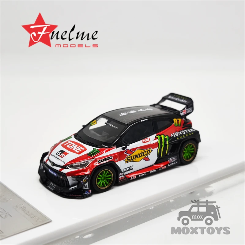 Модель автомобиля FuelMe 1:64 GR Yaris Pandem Rocket Bunny Sunoco Daigo Saito #87 из смолы
Модель автомобиля FuelMe 1:64 GR Yaris Pandem Rocket Bunny Sunoco Daigo Saito #87 из смолы