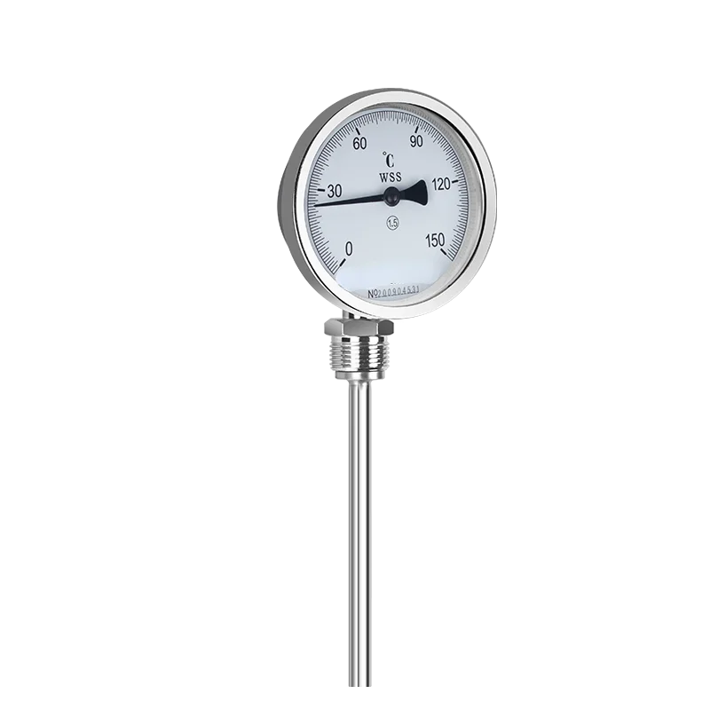 Bimetallic Thermometer Boiler Thermometer Wss40115 Oven High Temperature Stainless Steel Radial Industrial Oil Temperature
Bimetallic Thermometer Boiler Thermometer Wss40115 Oven High Temperature Stainless Steel Radial Industrial Oil Temperature