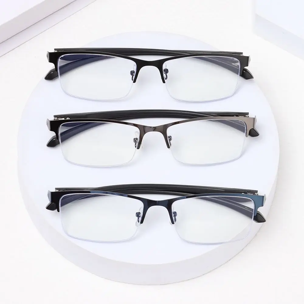Business Reading Glasses Ultra Light Half Frame Eye Protection Eyeglasses Anti-Blue Light Computer Goggles Vision Care Eyewear
Business Reading Glasses Ultra Light Half Frame Eye Protection Eyeglasses Anti-Blue Light Computer Goggles Vision Care Eyewear