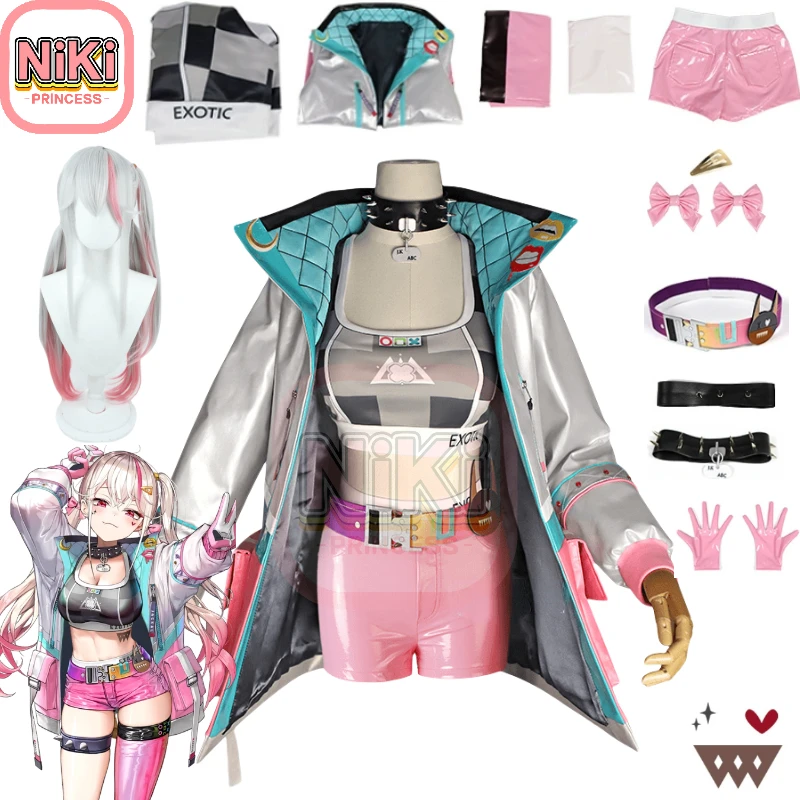 NIKKE Jackal Cosplay Costume Game Nikke Goddess of Victory Cosplay Missilis Exotic Jackal Costume and Wig
NIKKE Jackal Cosplay Costume Game Nikke Goddess of Victory Cosplay Missilis Exotic Jackal Costume and Wig