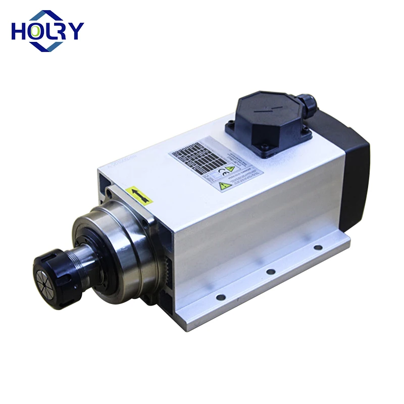 HOLRY Air Cooled 220V 380V 2.2kw ER20 300HZ 4 Bearings Square 18000RPM Spindle Motor For Woodworking
HOLRY Air Cooled 220V 380V 2.2kw ER20 300HZ 4 Bearings Square 18000RPM Spindle Motor For Woodworking
