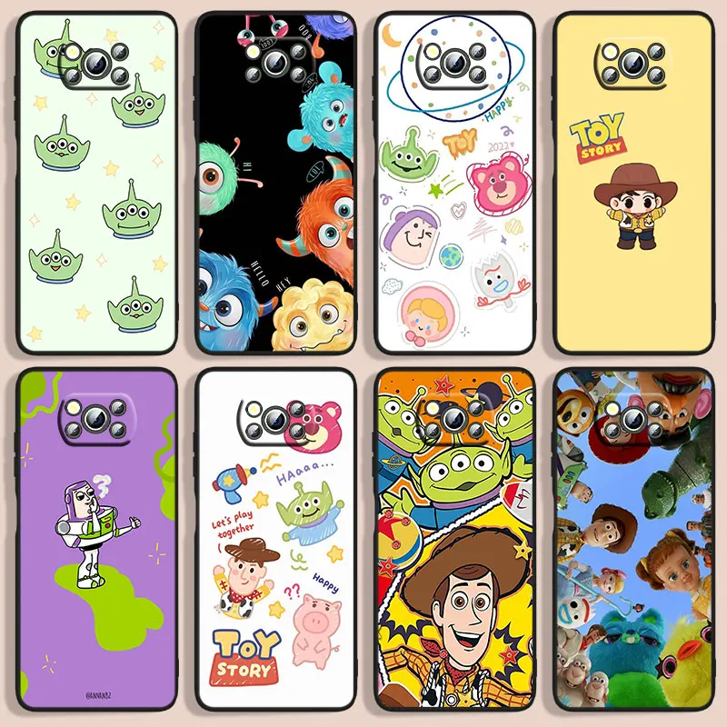 Disney Fun Toy Story Phone Case For Xiaomi Poco F1 X2 F2 X3 C3 M3 F3 X4 M4 F4 M5 S Pro 5G 4G NFC GT Black Funda Cover Soft Back
Disney Fun Toy Story Phone Case For Xiaomi Poco F1 X2 F2 X3 C3 M3 F3 X4 M4 F4 M5 S Pro 5G 4G NFC GT Black Funda Cover Soft Back