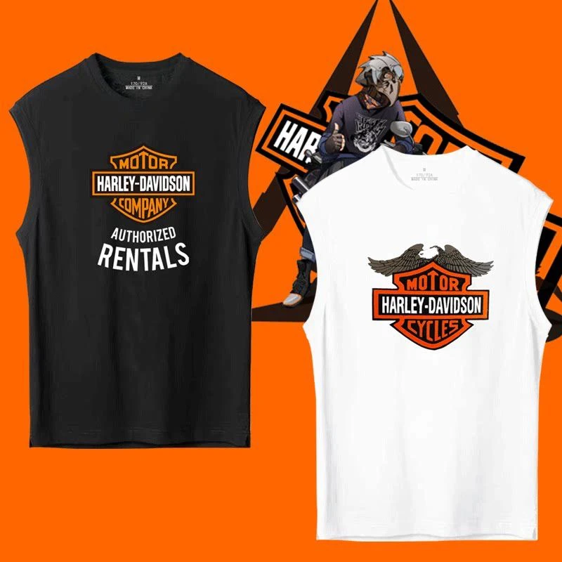 2023 New summer all-match print Harleys motorcycle vest male and female couple T-shirt sleeveless short-sleeved clothes
2023 New summer all-match print Harleys motorcycle vest male and female couple T-shirt sleeveless short-sleeved clothes