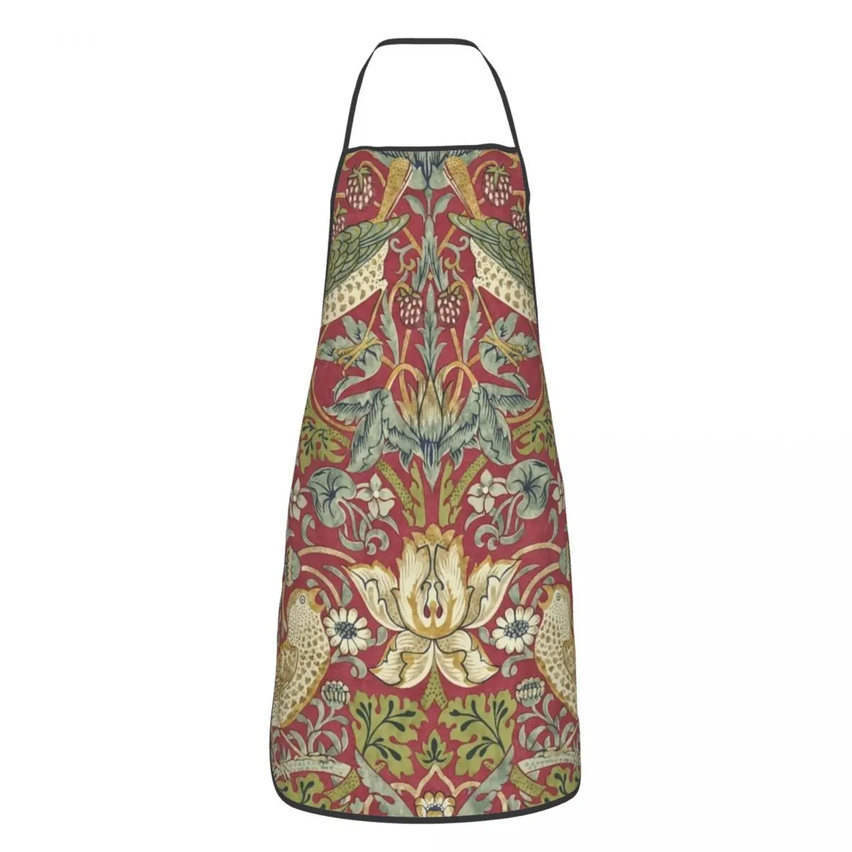 William Morris Strawberry Thief Red Apron Women Men Floral Textile Pattern Adult Kitchen Chef Bib Tablier Cuisine Cooking Baking
William Morris Strawberry Thief Red Apron Women Men Floral Textile Pattern Adult Kitchen Chef Bib Tablier Cuisine Cooking Baking