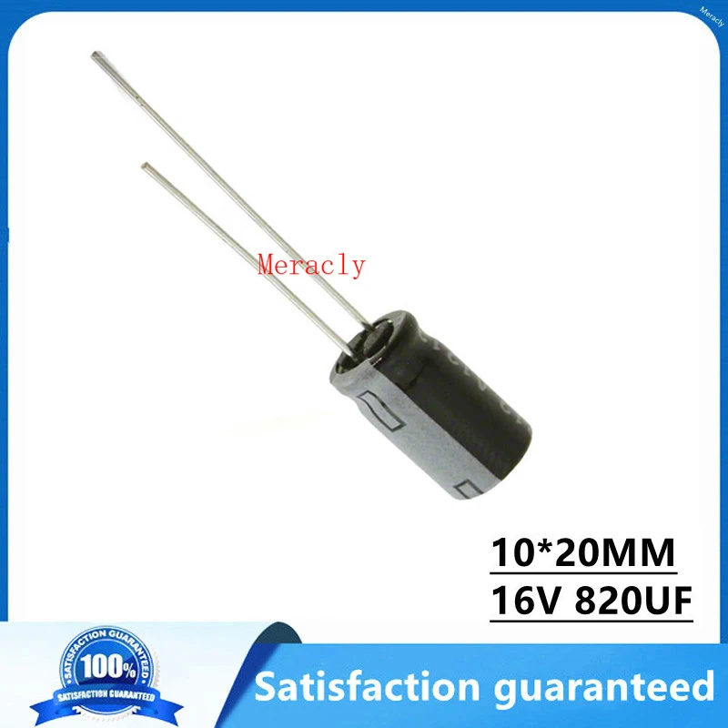 16V 820UF 10*20MM 20% High frequency low impedance electrolytic capacitor Power supply motherboard High temperature resistance
16V 820UF 10*20MM 20% High frequency low impedance electrolytic capacitor Power supply motherboard High temperature resistance
