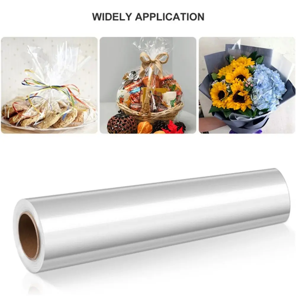 30m*40cm Clear Cellophane Wrap Roll For Gift Flower Bouquet Baskets Wrapping Paper Arts Crafts Supplies
30m*40cm Clear Cellophane Wrap Roll For Gift Flower Bouquet Baskets Wrapping Paper Arts Crafts Supplies