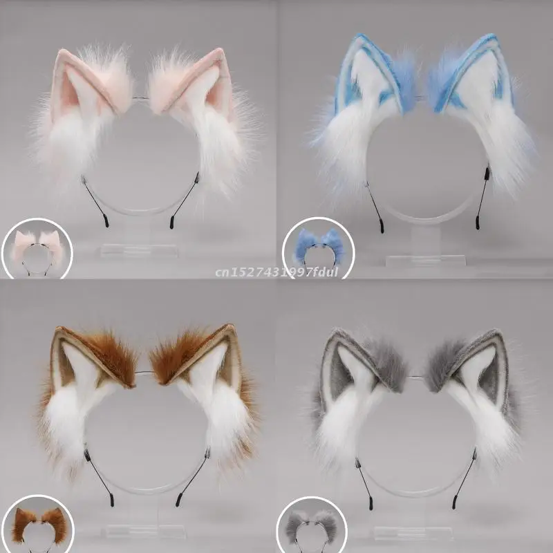 Anime Headband with Plush Beast Ear Cosplay Headpiece Costume Accessory Wolf Fox Ear Headband Halloween Party Decor
Anime Headband with Plush Beast Ear Cosplay Headpiece Costume Accessory Wolf Fox Ear Headband Halloween Party Decor