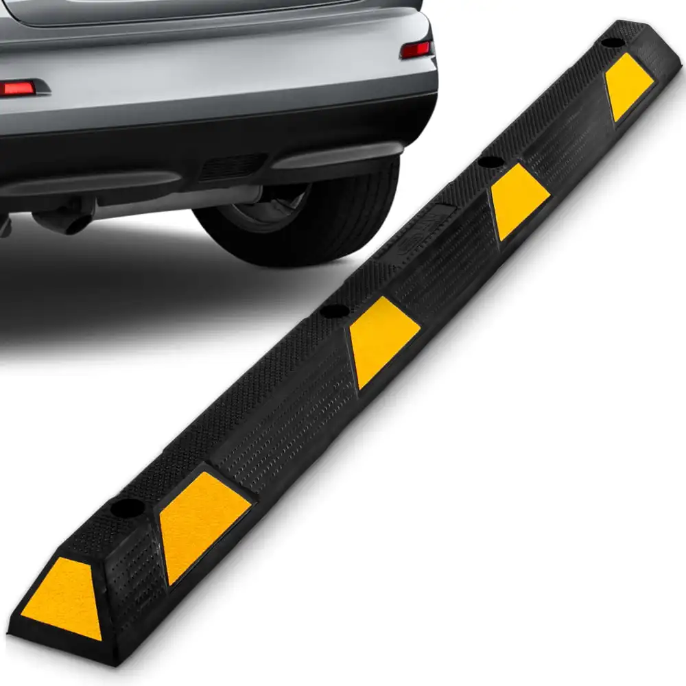PCRSTP14 - Vehicle Wheel Stop - Car & Truck Parking Curb Tire Stop, Rubber Parking Tire Block (Extra Wide Style)
PCRSTP14 - Vehicle Wheel Stop - Car & Truck Parking Curb Tire Stop, Rubber Parking Tire Block (Extra Wide Style)