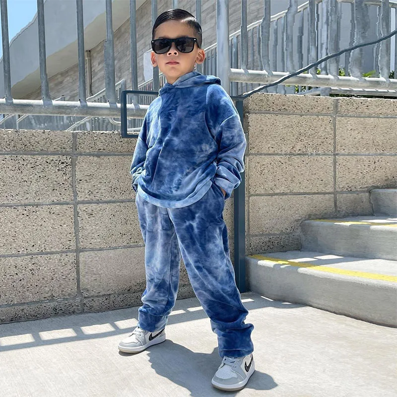 2022 Boutique Baby Boy Girls Clothes 2pcs Set Autumn Toddlers Tie Dye Hooded Sweatshirts+Joggers Suits Unisex Sporty Chirld Sets
2022 Boutique Baby Boy Girls Clothes 2pcs Set Autumn Toddlers Tie Dye Hooded Sweatshirts+Joggers Suits Unisex Sporty Chirld Sets