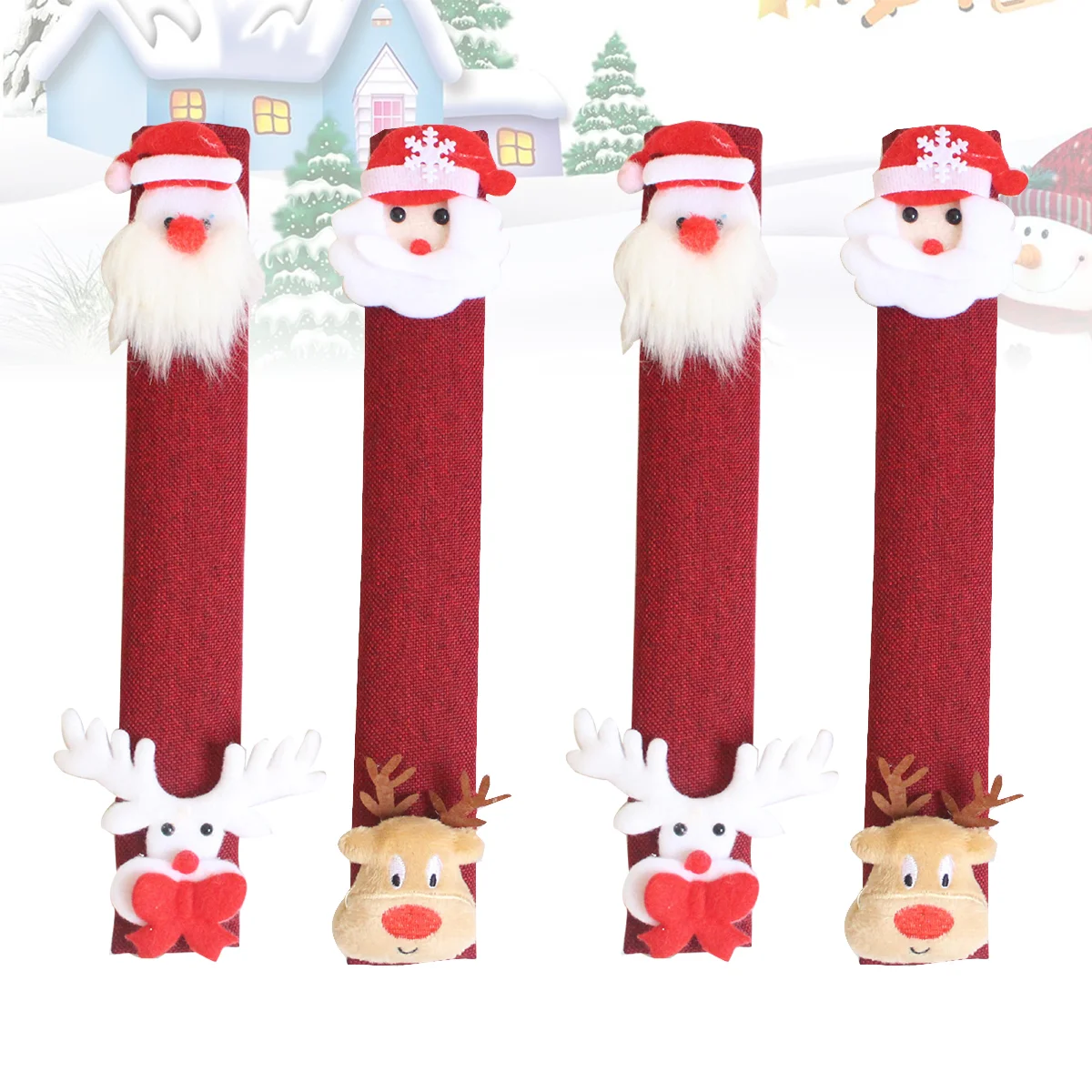 Handle Covers Christmas Refrigerator Door Cover Fridge Oven Protector Microwave Kitchen Dishwasher Handleshome Hotel Cloth
Handle Covers Christmas Refrigerator Door Cover Fridge Oven Protector Microwave Kitchen Dishwasher Handleshome Hotel Cloth