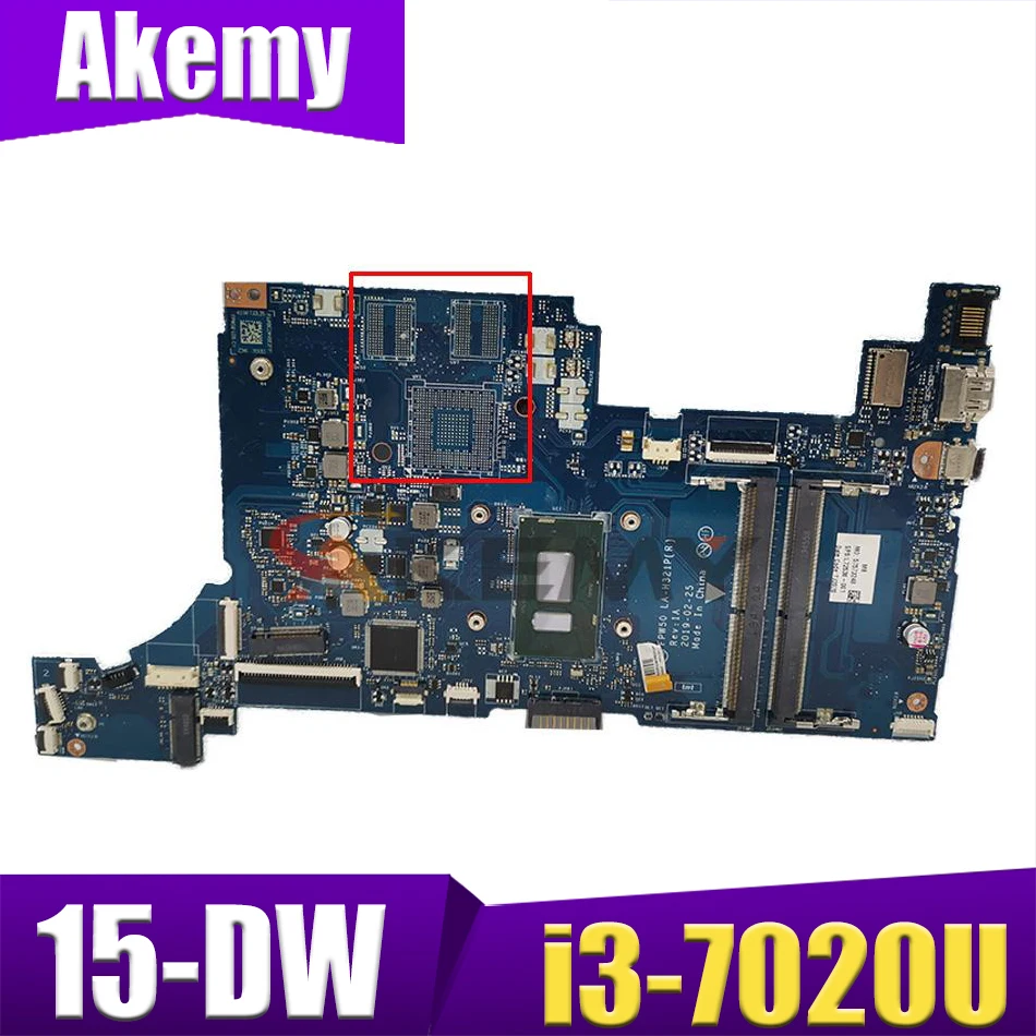 LA-H321P для ноутбука HP 15-DW 15S-DU 15s-DR, материнская плата ноутбука L51984-001 с процессором i3-7020U DDR4 100%, протестирована
LA-H321P для ноутбука HP 15-DW 15S-DU 15s-DR, материнская плата ноутбука L51984-001 с процессором i3-7020U DDR4 100%, протестирована