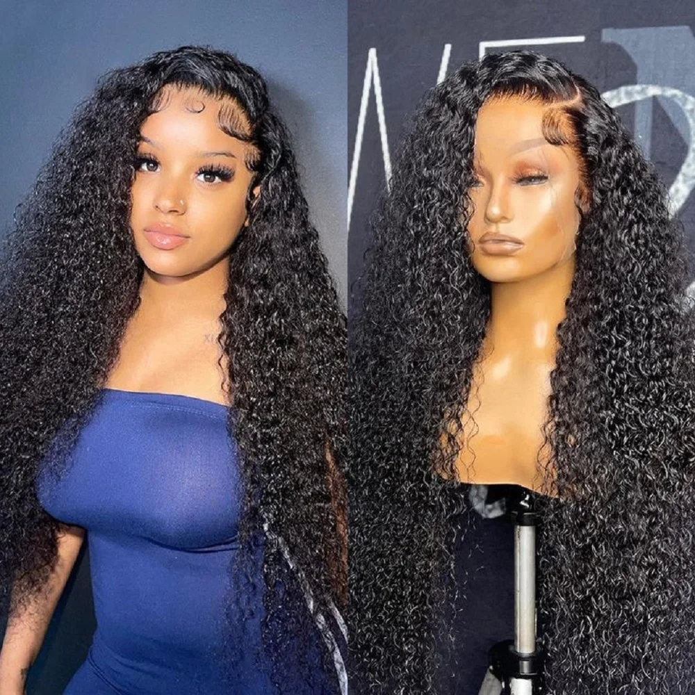 Curly Hair Lace Front Human Hair Wigs With Baby Hair Pre Plucked Bleached Knots Bling Hair Remy 13x4 Lace Frontal Wigs For Women
Curly Hair Lace Front Human Hair Wigs With Baby Hair Pre Plucked Bleached Knots Bling Hair Remy 13x4 Lace Frontal Wigs For Women