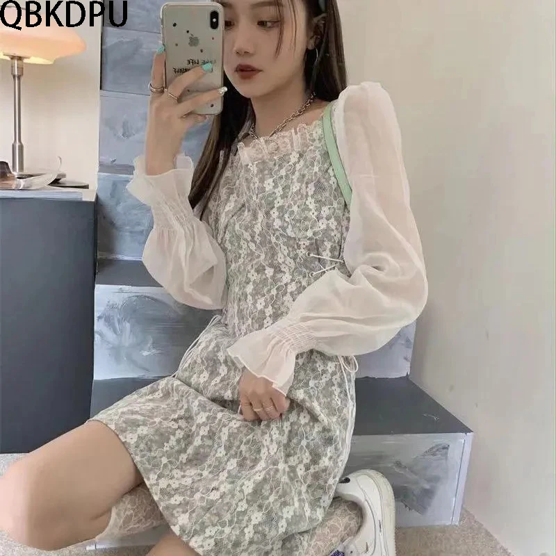 Korean Slim Short Sleeve Dress Female Square Collar 2022 Spring Lace Sweet Elegant Dress Women Evening Party One Piece Dress
Korean Slim Short Sleeve Dress Female Square Collar 2022 Spring Lace Sweet Elegant Dress Women Evening Party One Piece Dress