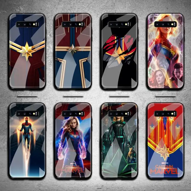 Captain Marvel Phone Case Tempered Glass For Samsung S20 Plus S7 S8 S9 S10 Note 8 9 10 Plus
Captain Marvel Phone Case Tempered Glass For Samsung S20 Plus S7 S8 S9 S10 Note 8 9 10 Plus