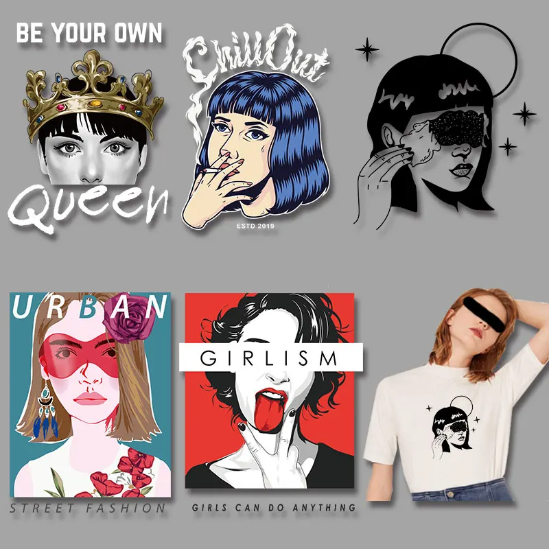 Be Your Own Queen Girls Can Do Anything Urban Street Fashion Chill Out Estd 2019 Iron-on Transfers for Clothing DIY decoration
Be Your Own Queen Girls Can Do Anything Urban Street Fashion Chill Out Estd 2019 Iron-on Transfers for Clothing DIY decoration