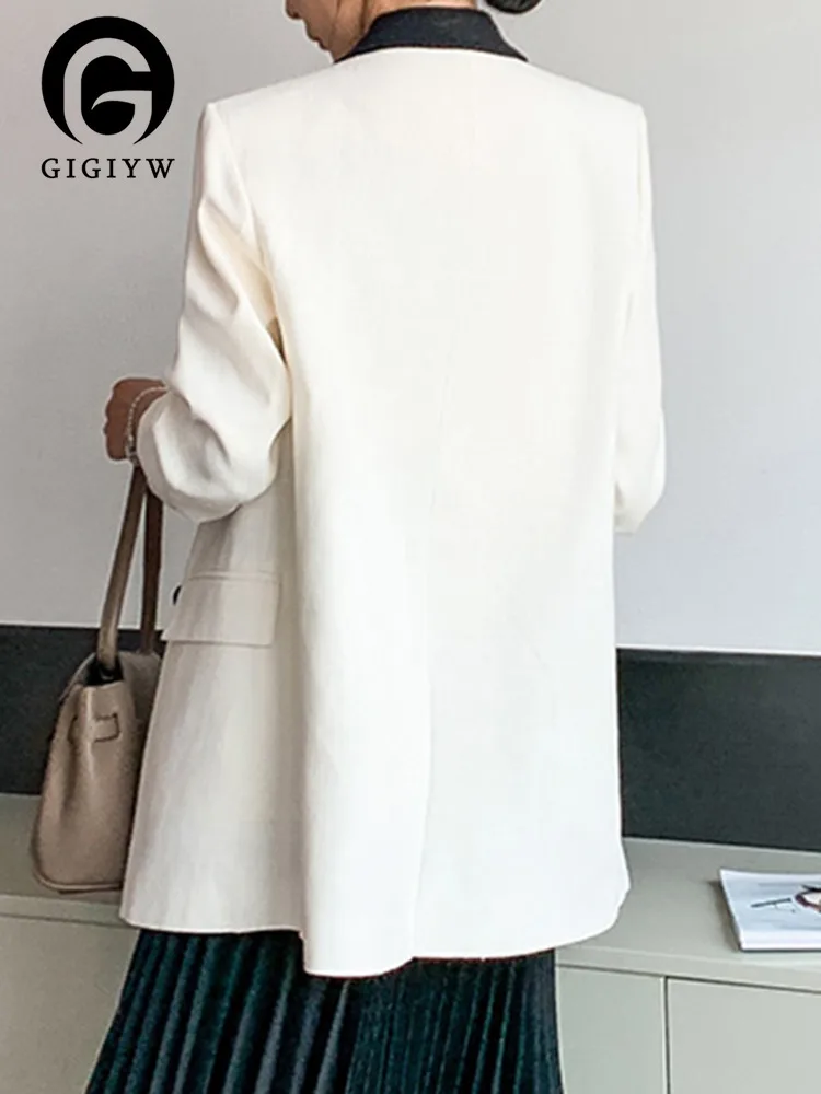 Женский блейзер с длинным рукавом GIGIYW, однобортный пиджак в стиле пэчворк, весна 2023
Женский блейзер с длинным рукавом GIGIYW, однобортный пиджак в стиле пэчворк, весна 2023