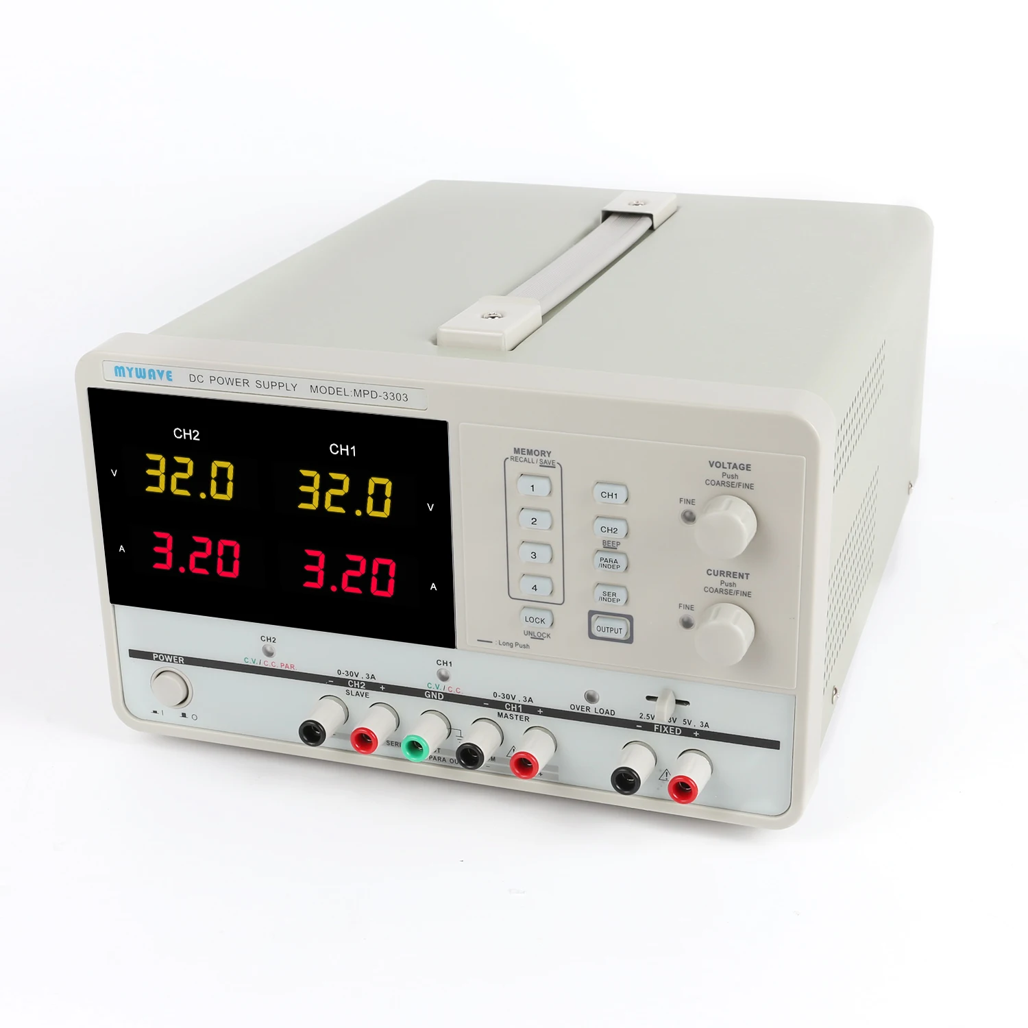 MW MPD-3303 LED CNC высокоточный программируемый лабораторный линейный выход постоянного тока Многофункциональный стабилизатор напряжения для об...
MW MPD-3303 LED CNC высокоточный программируемый лабораторный линейный выход постоянного тока Многофункциональный стабилизатор напряжения для об...