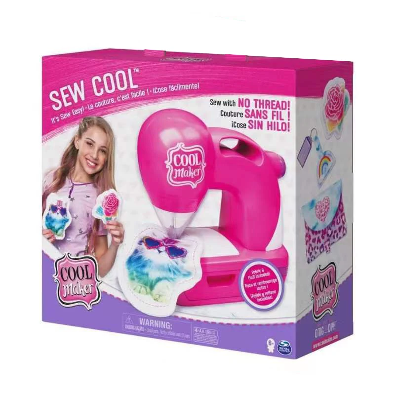 Cool Maker,sew cool Sewing Machine 5 with Trendy Projects and Fabric for kids 6 Aged and up,Craft Toys Creative Gifts For Girls
Cool Maker,sew cool Sewing Machine 5 with Trendy Projects and Fabric for kids 6 Aged and up,Craft Toys Creative Gifts For Girls